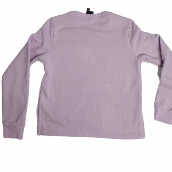 ADIDAS sweatshirt aeropink colorblock‎ boxy crop top S - Picture 4 of 12